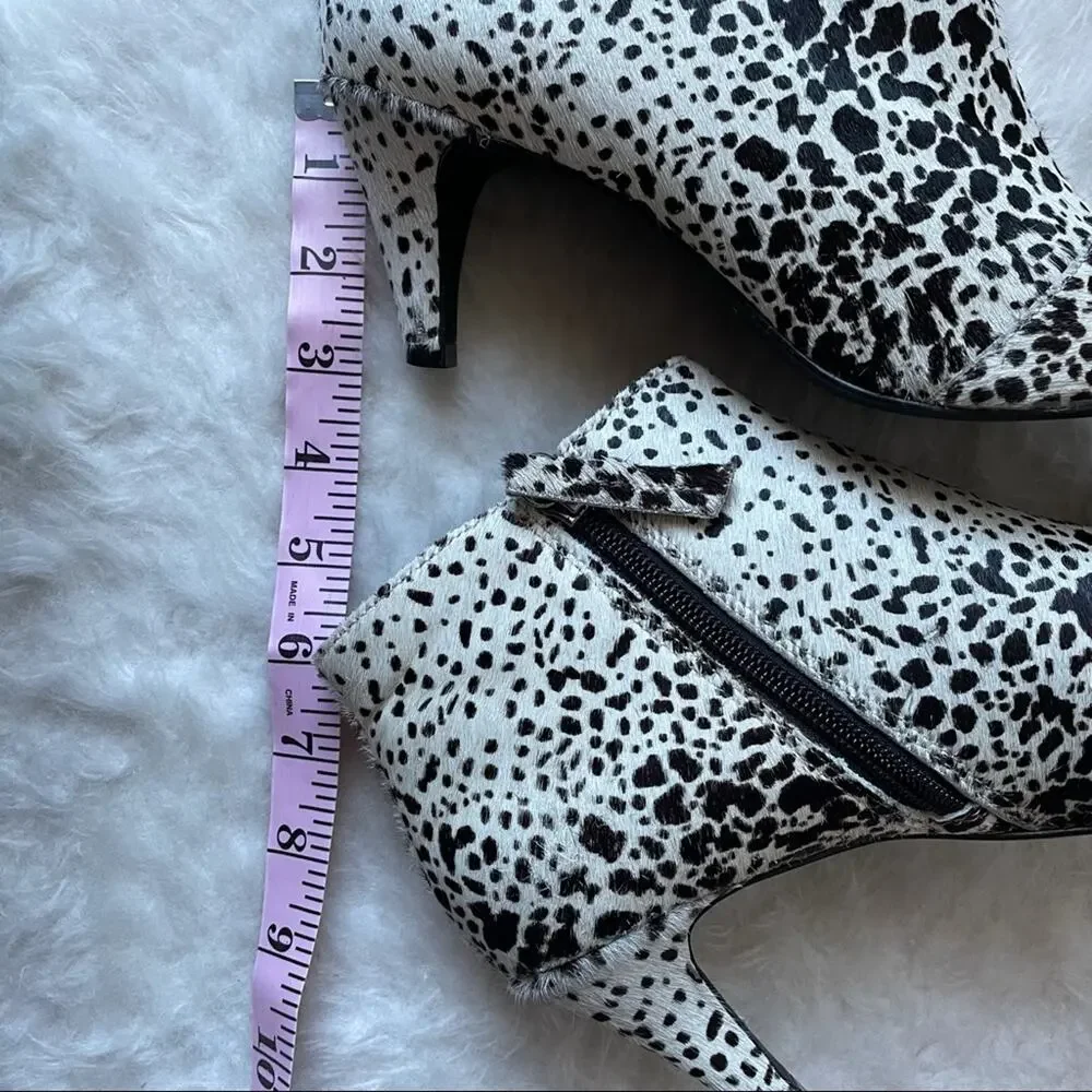 Matisse Cow Hair Heeled Booties